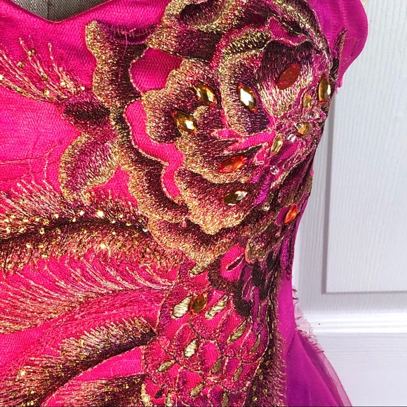 🔥MAY QUEEN COUTURE EVENING DRESS🔥STUNNING … - Picture 8 of 10